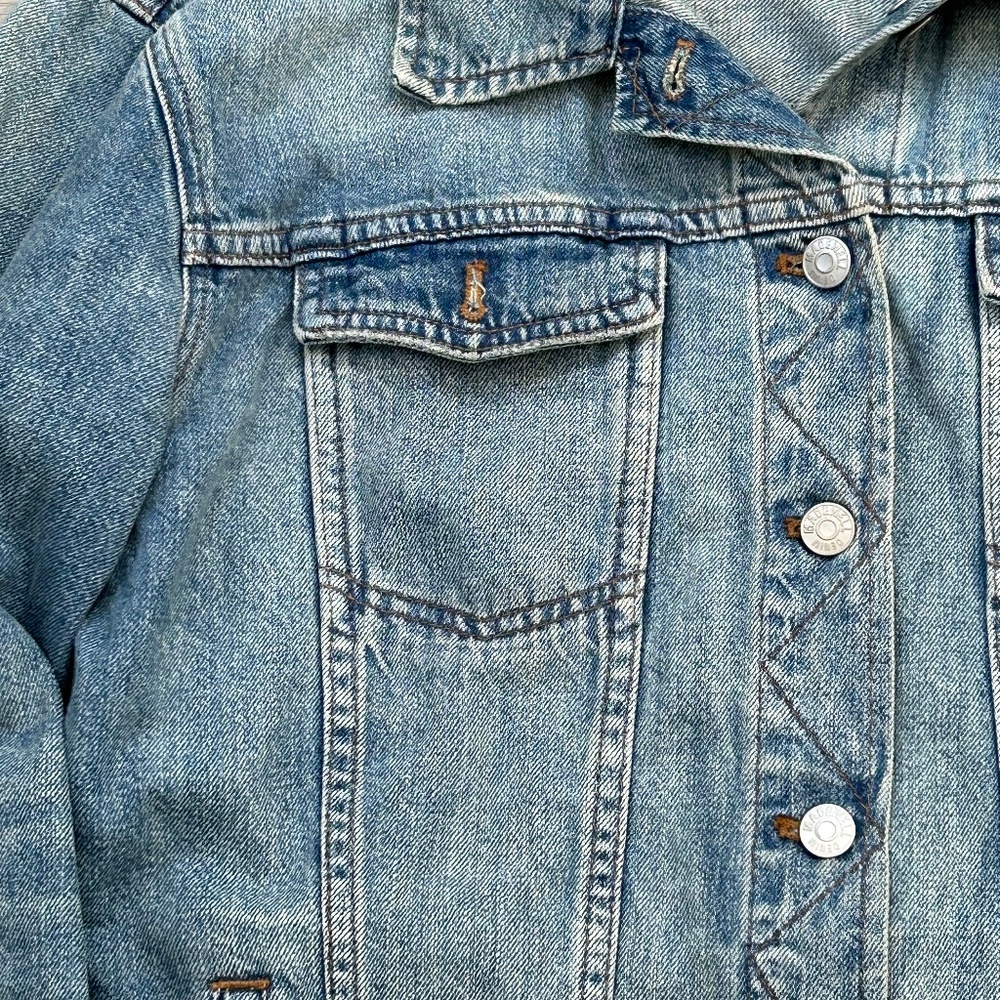 Madewell Light Blue Denim Jean Jacket - Picture 4 of 14